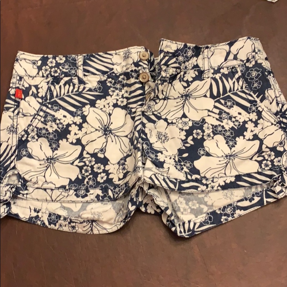 Blue and white Shorts